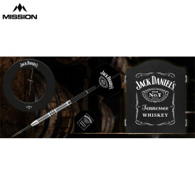 Mission Dart JACK DANIELS Flights Nr.2 Std. JD Bottle Logo Dartflights 3 Sets F3163