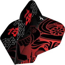 Mission Darts Solo Dartflights Samurai Infinity Std. Nr.2 Dart Flights verschiedene Farben & Mengen Sets