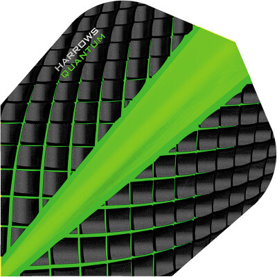 Harrows Dart Quantum Dart Flight speziell laminiert F6800 Grün 1 Set