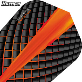 Harrows Dart Quantum Dart Flight speziell laminiert F6801 Orange 1 Set