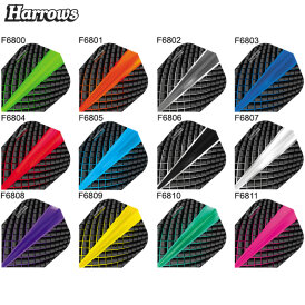 Harrows Dart Quantum Dart Flight speziell laminiert F6801 Orange 1 Set