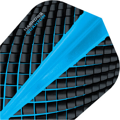 Harrows Dart Quantum Dart Flight speziell laminiert F6805 Aqua 3 Sets