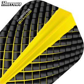 Harrows Dart Quantum Dart Flight speziell laminiert F6809 Gelb 1 Set