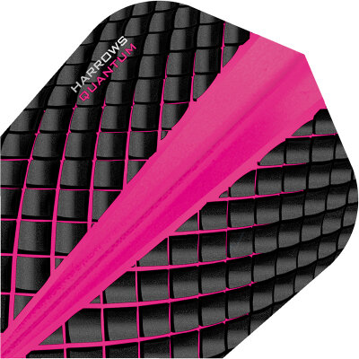 Harrows Dart Quantum Dart Flight speziell laminiert F6811 Pink 3 Sets