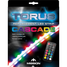 Mission Dart Torus Dartboard Light Dartboardbeleuchtung Zubehör Netzteil, LED Band, Dimmer