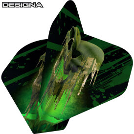 Designa Dart Flight Horror Show Std. Nr. 2 Dartflight verschiedene Designs