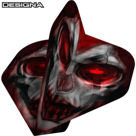 Designa Dart Flight Horror Show Std. Nr. 2 Dartflight verschiedene Designs