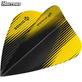 Harrows Dart Sonic X Dart Flight Dartflights Kite speziell laminiert F2567 Gelb 3 Sets