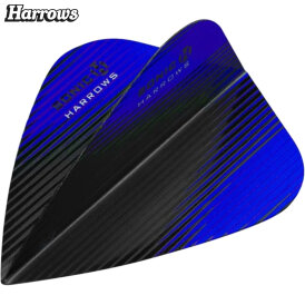 Harrows Dart Sonic X Dart Flight Dartflights Kite speziell laminiert F2570 Blau 3 Sets