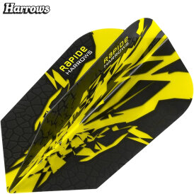 Harrows Dart Rapide X Dart Flight Dartflights Slim speziell laminiert in 9 verschiedenen Designs