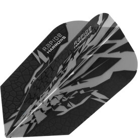 Harrows Dart Rapide X Dart Flight Dartflights Slim speziell laminiert F2625 Smokey 5 Sets