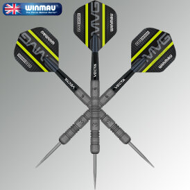 "Leicht bespielt" - Winmau Steel Darts MvG Michael van Gerwen Exact 90% Tungsten Steeltip Dart Steeldart 23 g