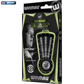 "Leicht bespielt" - Winmau Steel Darts MvG Michael van Gerwen Exact 90% Tungsten Steeltip Dart Steeldart 23 g