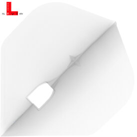 L-Style Champagne Dart Flights PRO L1 Standard Weiß