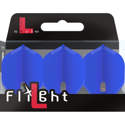 L-Style Champagne Dart Flights PRO L1 Standard Blau