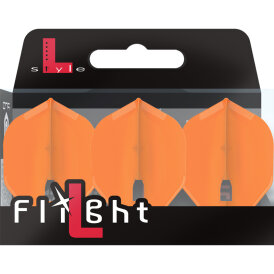 L-Style Champagne Dart Flights PRO L1 Standard Orange