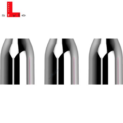 L-Style Premium Champagne Rings Shell Lock Caps Shell Lock System