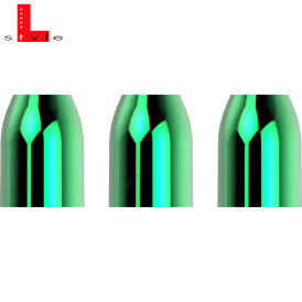 L-Style Premium Champagne Rings Lock Caps Lock System
