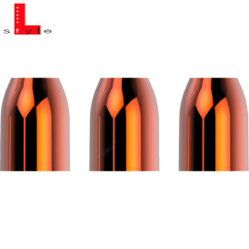 L-Style Premium Champagne Rings Lock Caps Lock System
