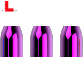 L-Style Premium Champagne Rings Lock Caps Lock System