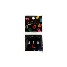 L-Style Premium Champagne Rings Lock Caps Lock System Silber