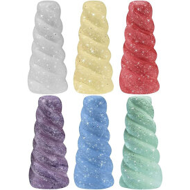 Eberhard Faber Straßenmalkreiden Glitzer Einhorn Kartonetui mit 6 Kreiden