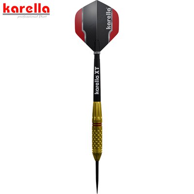 Karella Steel Darts Commander Gold 90% Tungsten Steeltip Darts Steeldart 22 g
