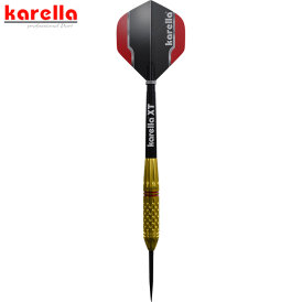 Karella Steel Darts Commander Gold 90% Tungsten Steeltip Darts Steeldart 24 g