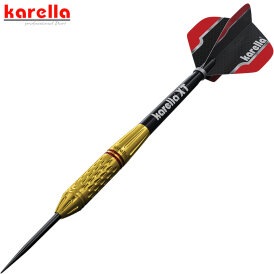 Karella Steel Darts Commander Gold 90% Tungsten Steeltip Darts Steeldart 24 g