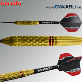 Karella Steel Darts Commander Gold 90% Tungsten Steeltip Darts Steeldart 24 g