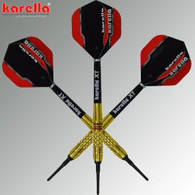 Karella Soft Darts Commander Gold 90% Tungsten Softtip Darts Softdart