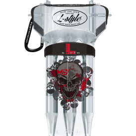 L-Style Krystal One Dart Case Ryan Searle V2 Darttasche Wallet Weiß-Klar