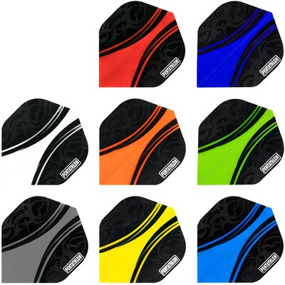 Pentathlon Dart Flight Colour Plus Standard Transparent verschiedene Farben