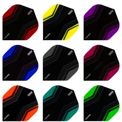 Pentathlon Dart Flight HD150 XWing Transparent Dartflights verschiedene Farben