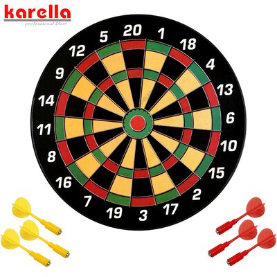 Karella Dart Magnet Dartboard Set Family