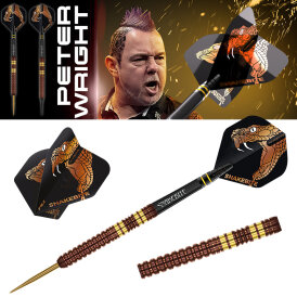Red Dragon Steel Darts Peter Wright Copper Fusion 90% Tungsten Steeltip Dart Steeldart 21 g