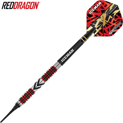 Red Dragon Soft Darts Gerwyn Price Iceman Firebird 90% Tungsten Softtip Dart Softdart 20 g