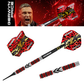 Red Dragon Soft Darts Gerwyn Price Iceman Firebird 90% Tungsten Softtip Dart Softdart 20 g