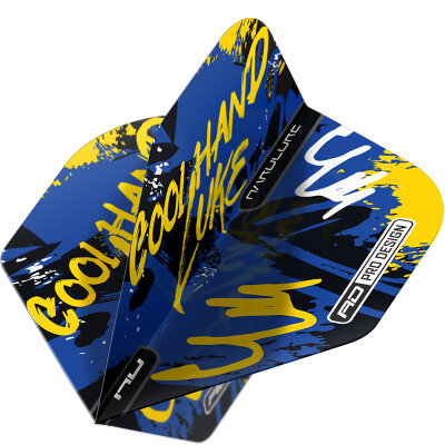 Red Dragon Luke Humphries Cool Hand Graffiti Blue Hardcore Standard Dart Flight Neuheit 2023 TF6866
