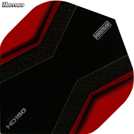 Pentathlon Dart Flight HD150 XWing Transparent Dartflights verschiedene Farben F0900 Rot 3 Sets