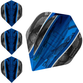 Pentathlon Dart Flight Silver Edge Transparent...