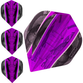 Pentathlon Dart Flight Silver Edge Transparent...