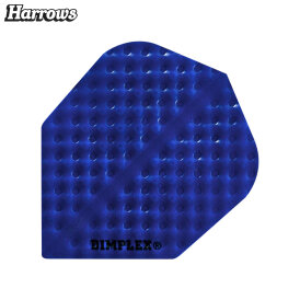 Harrows Dart Dimplex Plain Dart Flight speziell laminiert F0173 Blau 1 Set