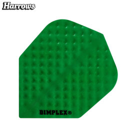 Harrows Dart Dimplex Plain Dart Flight speziell laminiert F0176 Grün 10 Sets