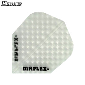 Harrows Dart Dimplex Plain Dart Flight speziell laminiert F0213 Klar 5 Sets
