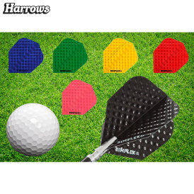 Harrows Dart Dimplex Plain Dart Flight speziell laminiert F0213 Klar 5 Sets