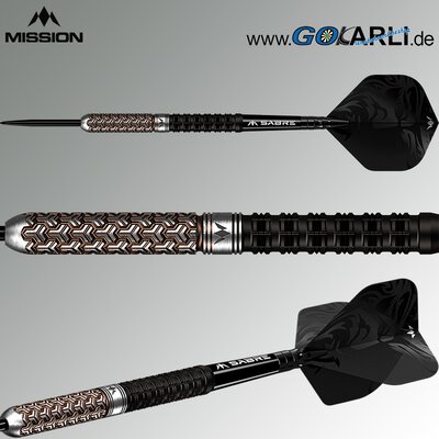 Mission Darts Steel Darts Archon 97,5% Tungsten Black & Bronze Steeltip Darts Steeldart