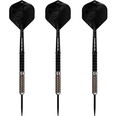 Mission Darts Steel Darts Archon 97,5% Tungsten Black & Bronze Steeltip Darts Steeldart 24 g