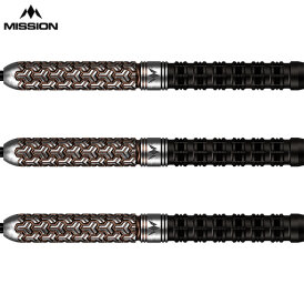 Mission Darts Steel Darts Archon 97,5% Tungsten Black & Bronze Steeltip Darts Steeldart 24 g