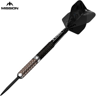 Mission Darts Steel Darts Archon 97,5% Tungsten Black & Bronze Steeltip Darts Steeldart 26 g